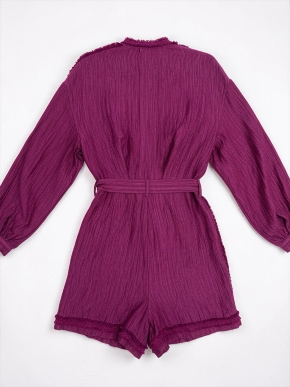 IRO Paris Magenta Romper | Size 36 (US 4/S) | NWT - Picture 2 of 6